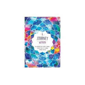 a Journey Within, 6 x 8.5", Paper, Guided Journal, Flexi‎ Cover, 204 Pages